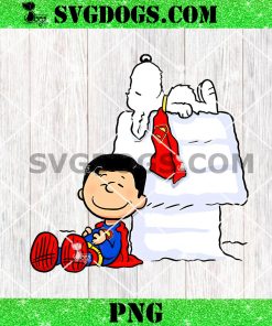 The Peanuts relaxing with Krypto PNG, Super Snoopy PNG