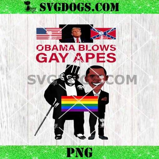 Trump Obama Blows Gay Apes PNG, Obama Blows LGBT APES PNG