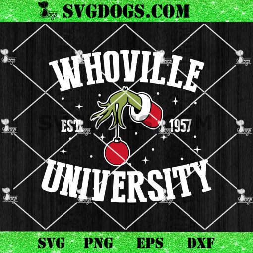 Whoville University Est 1957 SVG