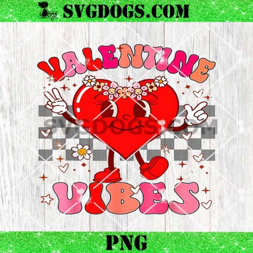 Checkered Valentine Vibes PNG, Valentines Day PNG