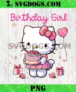 Hello Kitty Birthday Girl PNG