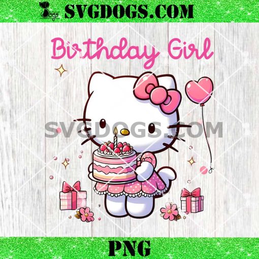 Hello Kitty Birthday Girl PNG