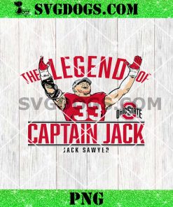 Jack Sawyer Legend Of Captain Jack PNG, Ohio State Football PNG