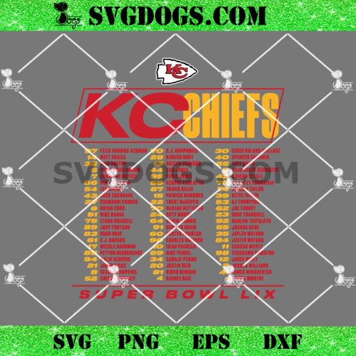 Chiefs Super Bowl LIX PNG