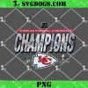 Kansas City Chiefs 2024 AFC Champions PNG, Super Bowl LIX PNG