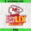 Kansas City Chiefs Super Bowl LIX My First Super Bowl SVG