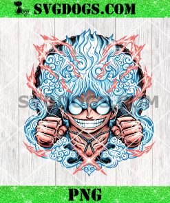 Luffy Gear 5 PNG, One Piece PNG