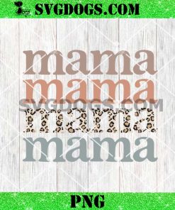 Mama Leopard PNG, Mother Day PNG, Mommy PNG