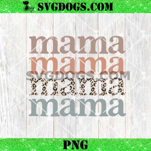 Mama Leopard PNG, Mother Day PNG, Mommy PNG