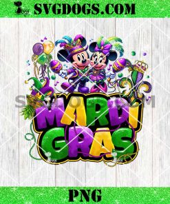 Mardi Gras Mickey Mouse Png, Cartoon Mouse Mardi Gras Png