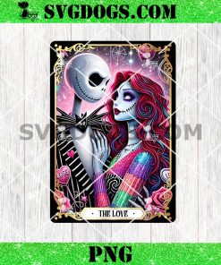 Nightmare Valentine Couple Png, Valentine Horror Couple Png, The Lover Tarot Card Png