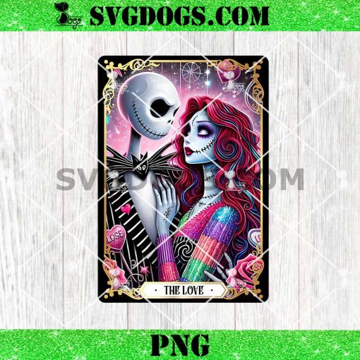 Nightmare Valentine Couple Png, Valentine Horror Couple Png, The Lover Tarot Card Png