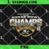 Notre Dame Fighting Irish CFP Orange Bowl 2024-25 Navy PNG