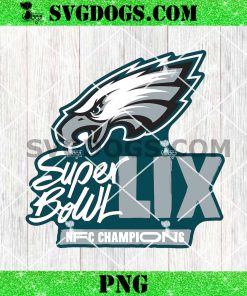 Philadelphia Eagles Super Bowl LIX NFC Champions PNG