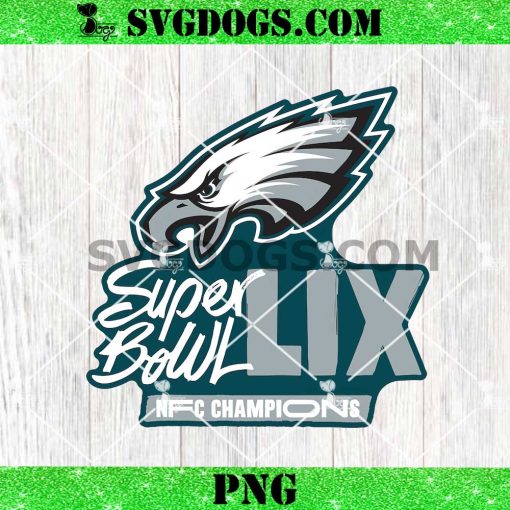 Philadelphia Eagles Super Bowl LIX NFC Champions PNG