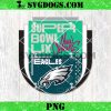 Philadelphia Eagles WinCraft 2024 NFC Champions PNG