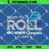 Detroit Lions NFC North Champions SVG