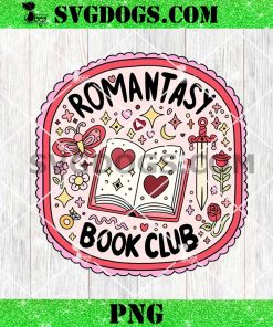 Romantasy Book Club PNG, Smutty Book PNG