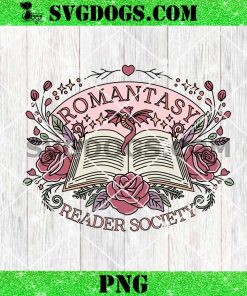 Romantasy Reader Society Book Club PNG, Smutty Book PNG