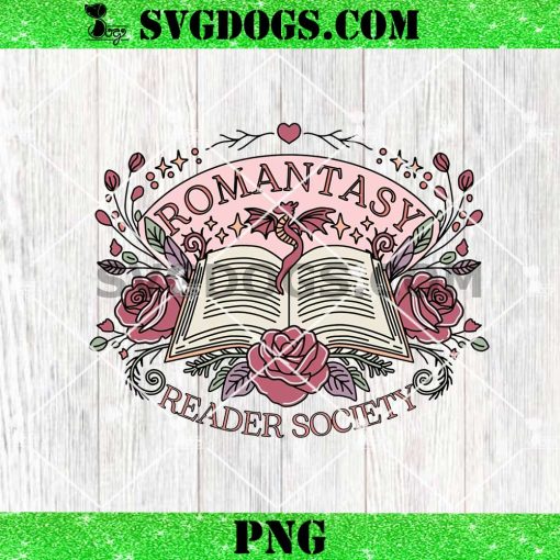 Romantasy Reader Society Book Club PNG, Smutty Book PNG