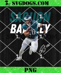 Saquon Barkley Eagles PNG, Philadelphia Eagles Player PNG