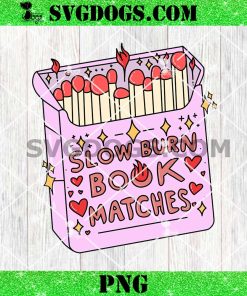 Slow Burn Book Matches PNG