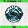 Super Bowl LIX Eagles 2024 NFC Champions PNG