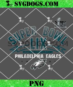 Super Bowl LIX Philadelphia Eagles PNG