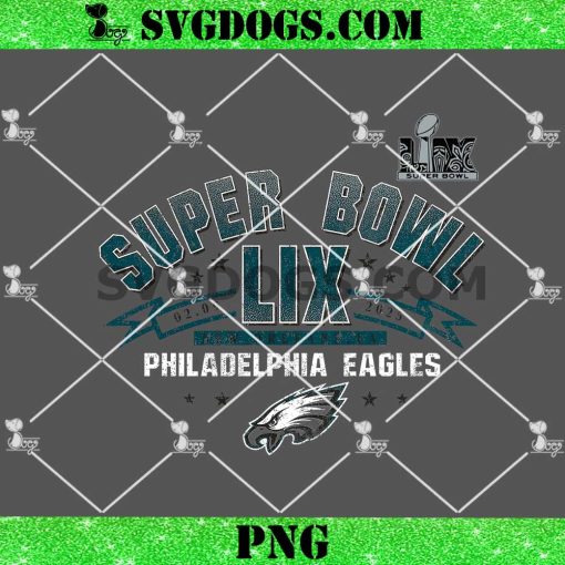 Super Bowl LIX Philadelphia Eagles PNG