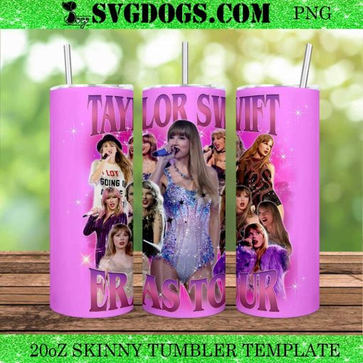 Taylor Swiftie Eras Tour 20oz Tumbler Wrap