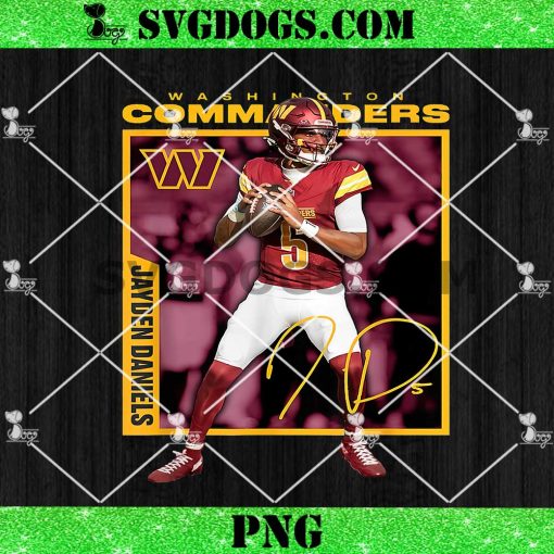 Washington Commanders Jayden Daniels PNG, Jayden Daniels PNG