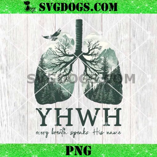 YHWH Lungs Christian PNG