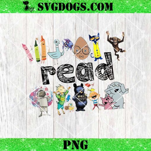 Animals Read Reading Book Library First Day Of School PNG