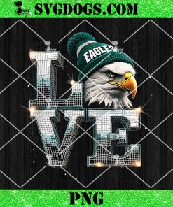 Cool Valentine’s day Eagles Lovers PNG, Philadelphia Eagles Love PNG