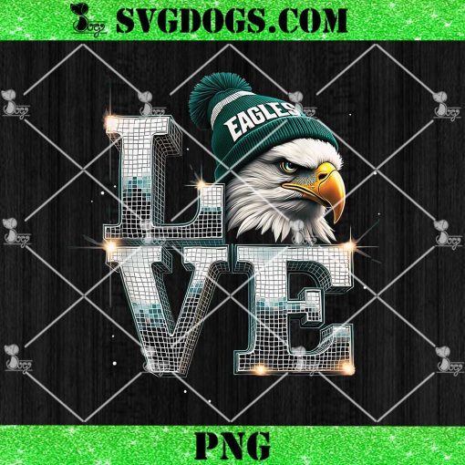 Cool Valentine’s day Eagles Lovers PNG, Philadelphia Eagles Love PNG