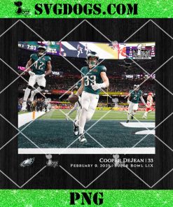 Cooper DeJean Philadelphia Eagles NFL Flash Features Super Bowl LIX Champions PNG