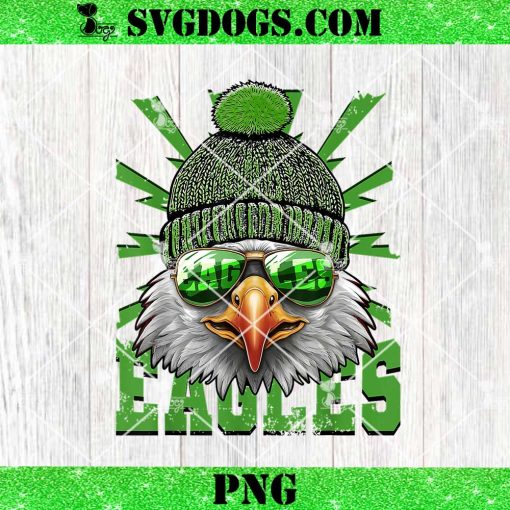 Cute Eagles With Sunglasses Flying Bird PNG