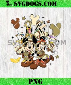 Disney Animal Kingdom Mickey Minnie PNG, Disney Safari Mode Mickey Mouse & Friends Animal PNG