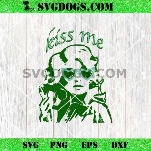 Dolly Kiss Me Patrick’s Day SVG