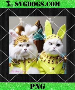 Fur Babies Ready For Easter Celebration Kitty Cats PNG