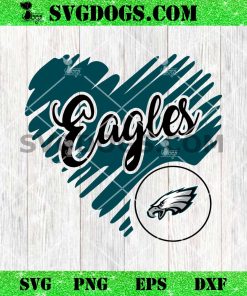 Heart Philadelphia Eagles SVG