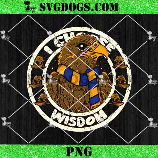 I Choose Wisdom PNG, Ravenclaw PNG