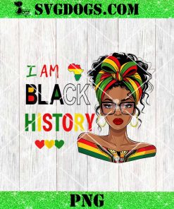 I’m Black History Month African American Women Girls PNG