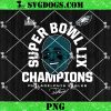 Philadelphia Eagles Super Bowl LIX Champions Got The W SVG