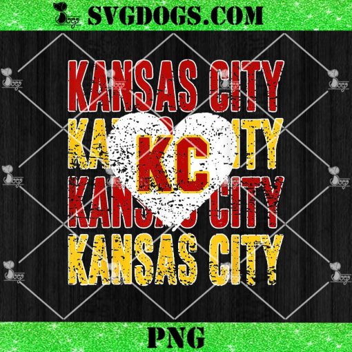 Kansas City Chiefs Heart PNG