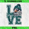 Cool Face Eagles with Sunglasses Eagles Flying Bird PNG