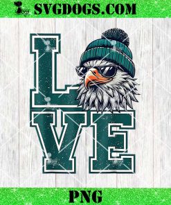 Love Philadelphia Eagles PNG, Eagle Inspirational PNG