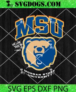 Morgan State University MSU SVG