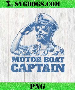 Motor Boat Captain PNG