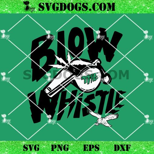 Philadelphia Eagles Blow The Whistle SVG